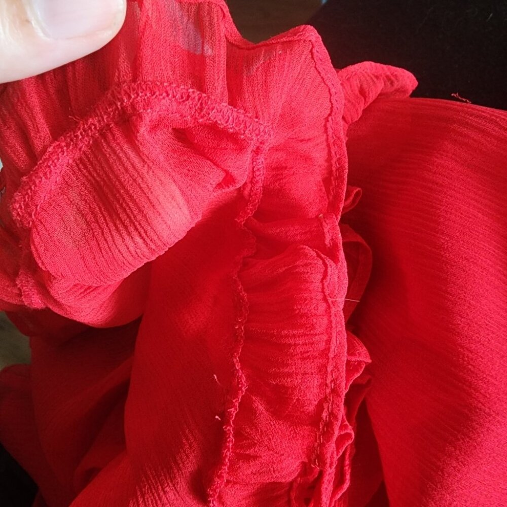 Alexis 100% Silk Hiro Turtleneck With Cutout Blouse - Picture 8 of 8
